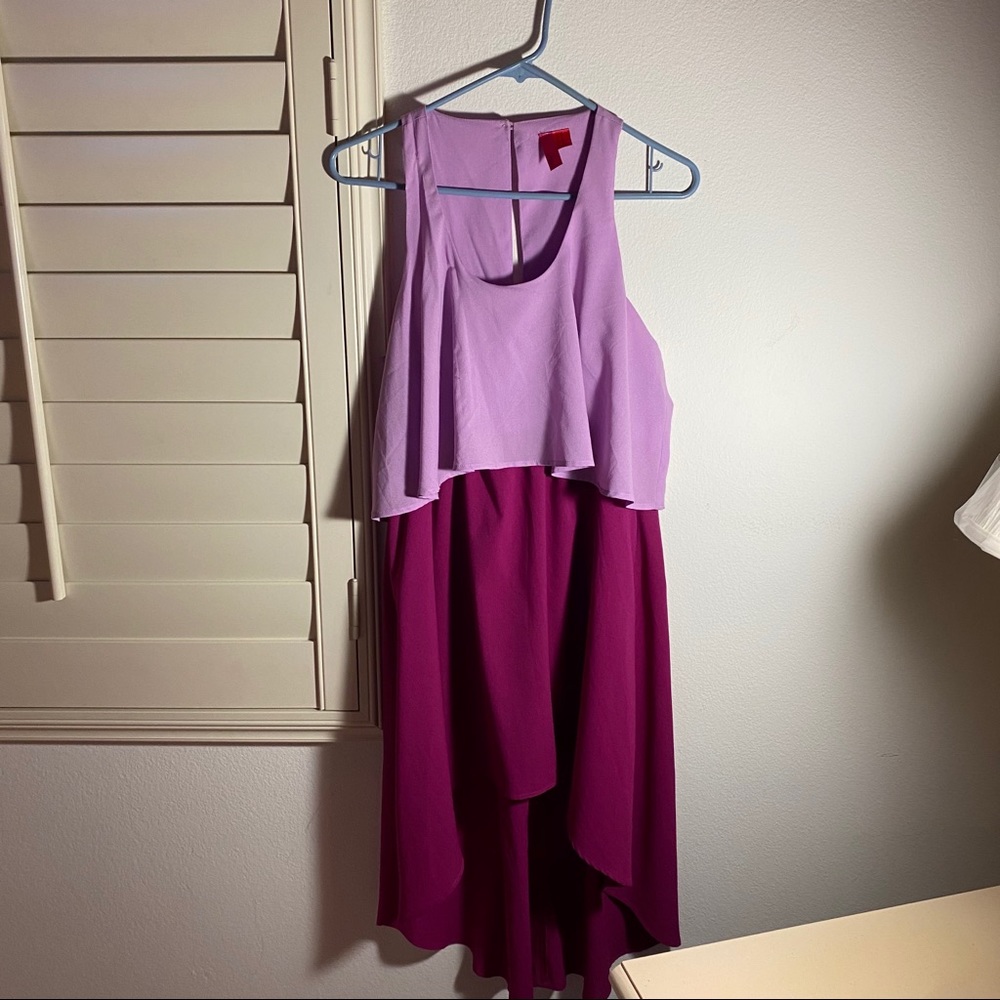 Lilac Magenta Dress- Perfect for Spring!